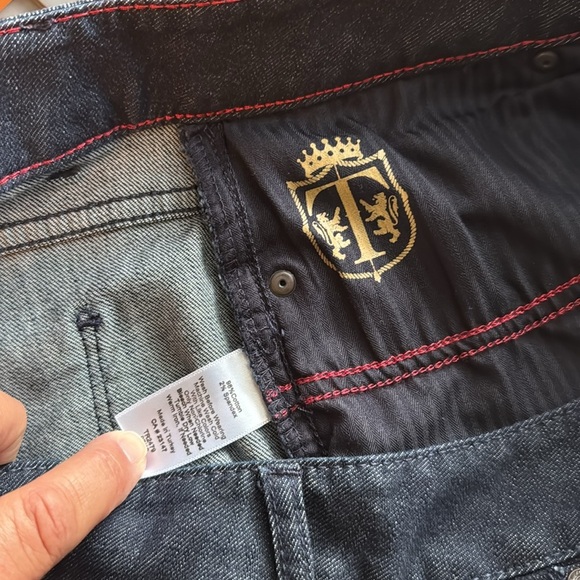 Talbots NWT Slim Ankle Curve Jeans Dark Wash Size 16/33 - Picture 11 of 11